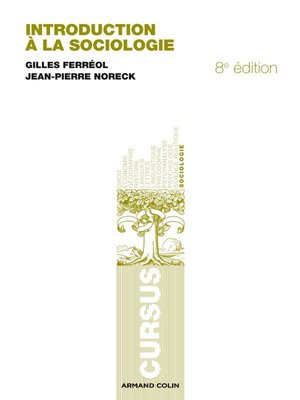 cover image of Introduction à la sociologie